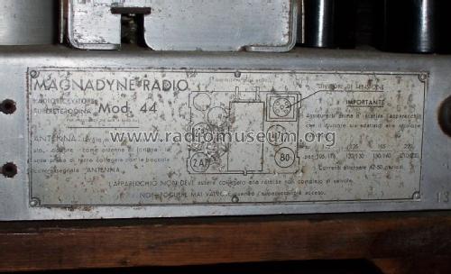 M44; Magnadyne Radio; (ID = 226918) Radio