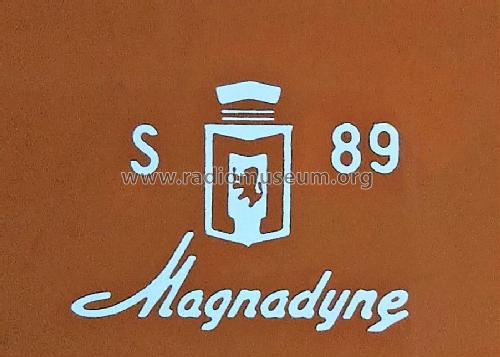 S89; Magnadyne Radio; (ID = 2405650) Radio