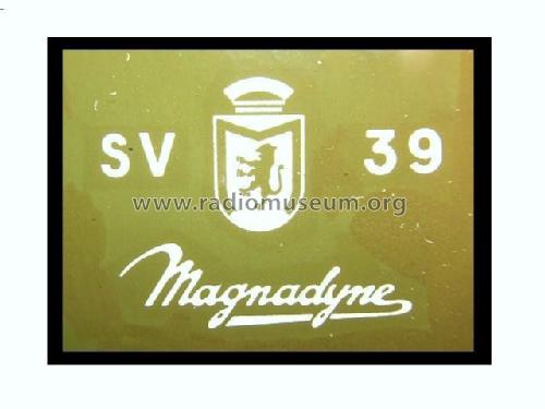 SV39; Magnadyne Radio; (ID = 826557) Radio