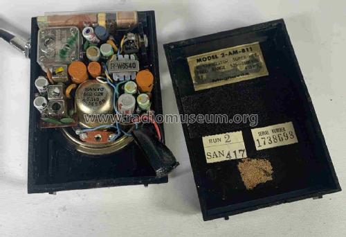 8 Transistor 2-AM-811 ; Magnavox Co., (ID = 2985309) Radio