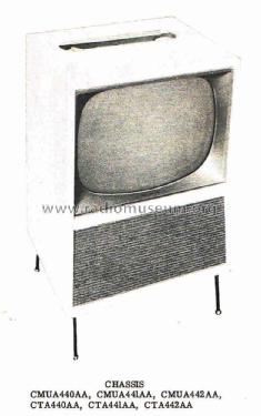 Chassis CMUA441AA; Magnavox Co., (ID = 2711880) Television