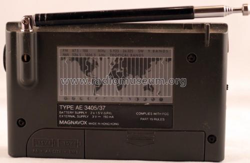 Dual Conversion AE 3405/37; Philips Magnavox (ID = 2316280) Radio