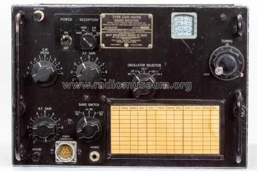 Radio Receiver CMX-46159 - TCS-12 Mil Re Magnavox Co 