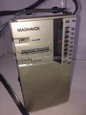 Spatial Sound 2 Band Portable D-4510; Philips Magnavox (ID = 2285941) Radio