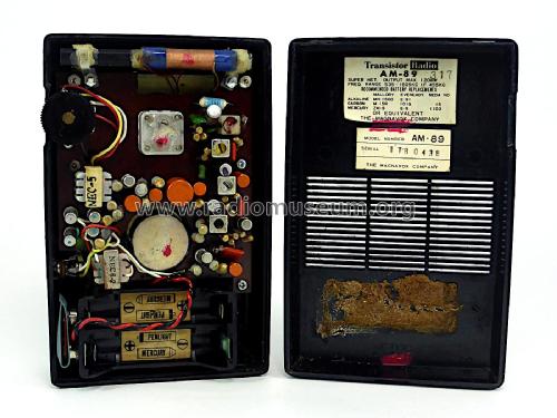Ten Transistor AM-89; Magnavox Co., (ID = 2684335) Radio