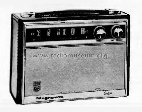 Safari AM83; Magnavox Co., (ID = 189217) Radio