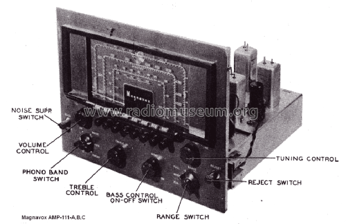 AMP-111B; Magnavox Co., (ID = 1354452) Ampl/Mixer