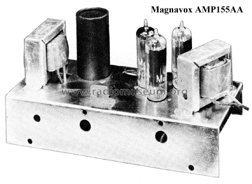 Audio Amplifier Ch= AMP155AA; Magnavox Co., (ID = 1867787) Ampl/Mixer