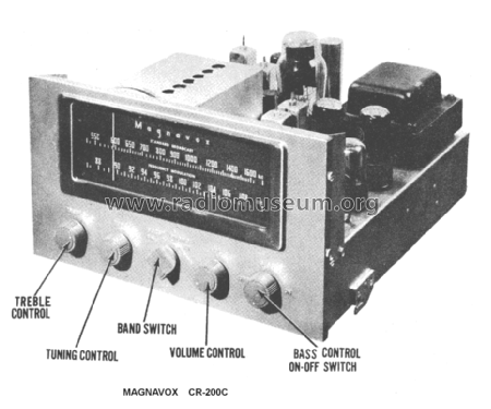 CR-200C ; Magnavox Co., (ID = 1390468) Radio