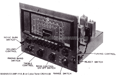 CR211B; Magnavox Co., (ID = 1354469) Radio