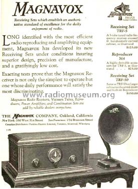 M4 A; Magnavox Co., (ID = 1288203) Speaker-P