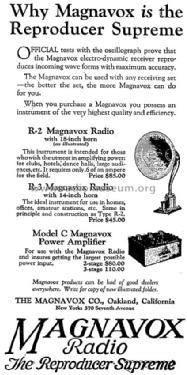 R2B ; Magnavox Co., (ID = 1444924) Speaker-P