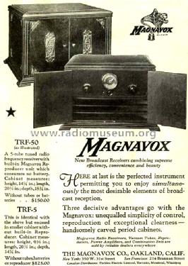 TRF50 Receiving Set; Magnavox Co., (ID = 1287011) Radio