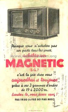 3G7; Magnétic, Société G. (ID = 1858566) Radio