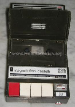 Registratore a cassette S305; Magnetofoni Castelli (ID = 1457963) Ton-Bild