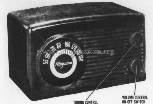 500BW ; Maguire Industries, (ID = 500153) Radio
