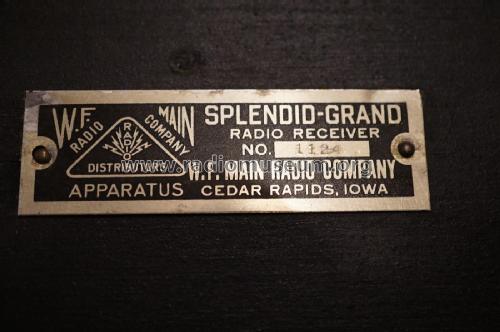 Splendid Grand ; Main Radiophone Co.; (ID = 2385353) Radio