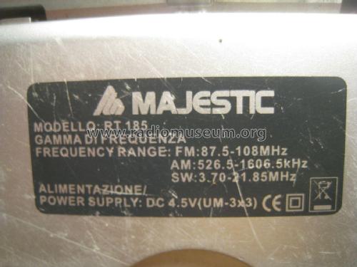 12 Band AM/FM/SW Receiver RT185; Majestic, New (ID = 1943453) Radio