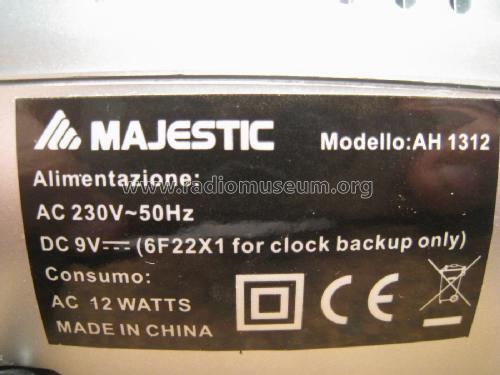 Alarm Clock CD AH 1312; Majestic, New (ID = 2114167) Radio