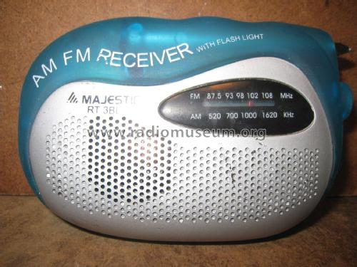 AM/FM Receiver with flash light RT 3BL; Majestic, New (ID = 2036775) Radio