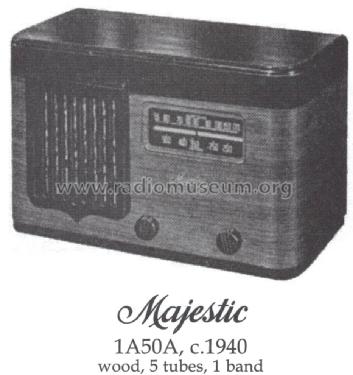 1A50A ; Majestic Radio & (ID = 1439584) Radio