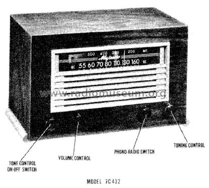 7C432 Ch= 4706; Majestic Radio & (ID = 628013) Radio