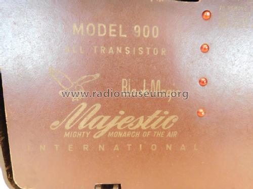 All Transistor Black Magic 900; Majestic Radio & (ID = 2319347) Radio