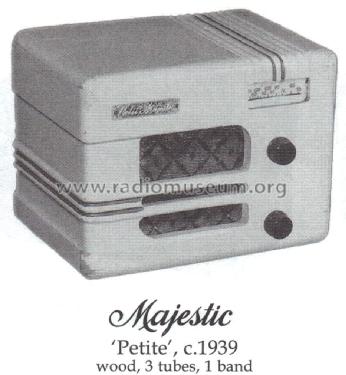 Petite ; Majestic Radio & (ID = 1445313) Radio