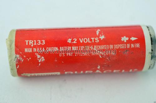 Duracell® - Mercury Battery - 4.2 Volts TR133; Mallory, P.R. & Co.; (ID = 1742492) A-courant