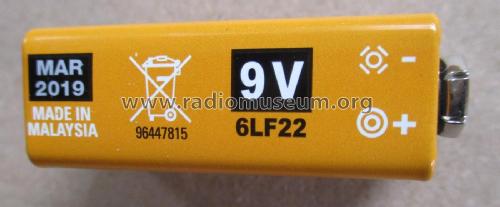 Duracell Industrial Alkaline Battery 9V / 6LF22 ; Mallory, P.R. & Co.; (ID = 3042759) Strom-V