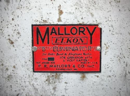 Elkon 'B' Eliminator 6; Mallory, P.R. & Co.; (ID = 2571498) Strom-V