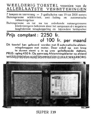 Super 739; Manesse; Gent (ID = 1131945) Radio