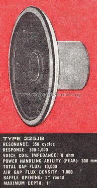 Hi-Flux 50275-225JB/8; Manufacturers (ID = 3137541) Speaker-P