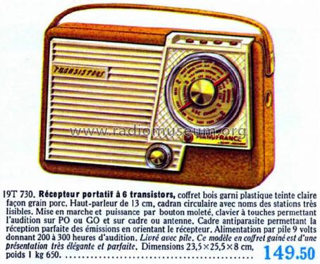 19T730; Manufrance, (ID = 1141032) Radio