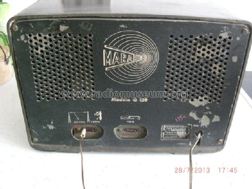 Q-139; Marahis Manufactura (ID = 1499471) Radio