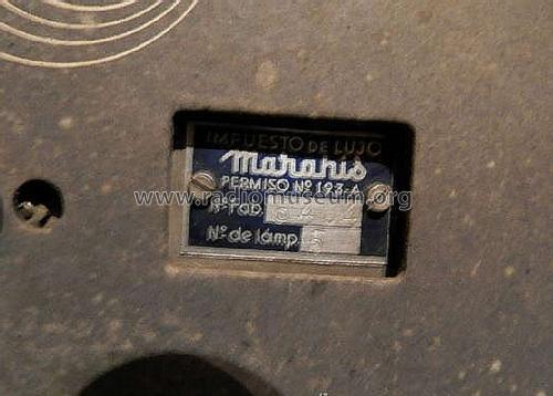 Q-163; Marahis Manufactura (ID = 2112313) Radio