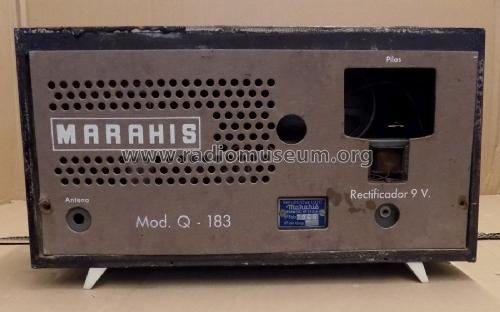 Q-183; Marahis Manufactura (ID = 1829447) Radio