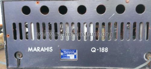 Q-188; Marahis Manufactura (ID = 1839867) Radio