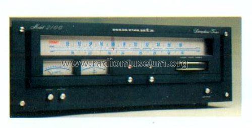 Stereophonic Tuner 2100; Marantz Sound United (ID = 548664) Radio