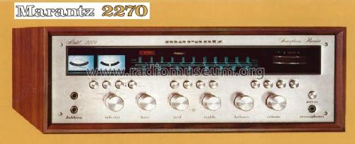 Stereophonic Receiver 2270; Marantz Sound United (ID = 496313) Radio