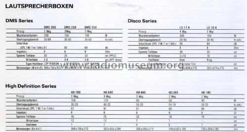 3 Way Speaker System DMS 150; Marantz Sound United (ID = 1925122) Speaker-P