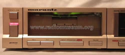 Compact Disc Player CD-73; Marantz Sound United (ID = 1798586) Reg-Riprod