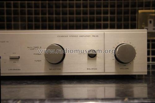 Console Stereo Amplifier PM 25; Marantz Sound United (ID = 1703155) Ampl/Mixer