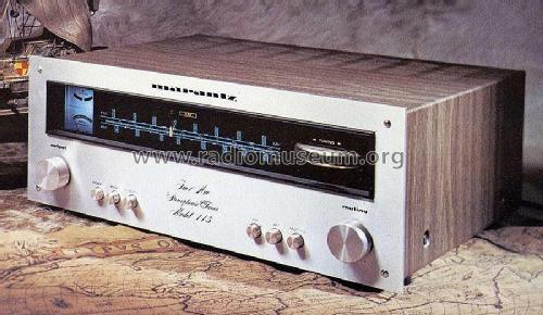 FM/AM Stereophonic Tuner Model 115 Radio Marantz Sound United