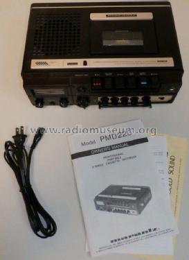 Professional Cassette Recorder PMD 220; Marantz Sound United (ID = 1968356) R-Player