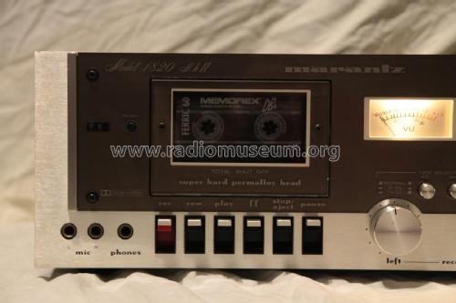 Stereo Cassette Deck 1820 MK2; Marantz Sound United (ID = 2248557) R-Player