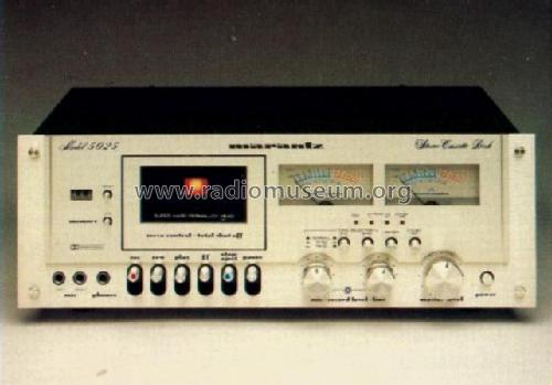 Stereo Cassette Deck 5025 ; Marantz Sound United (ID = 548662) R-Player