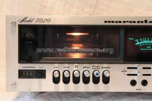 Stereo Cassette Deck Model 5020 ; Marantz Sound United (ID = 2011248) R-Player