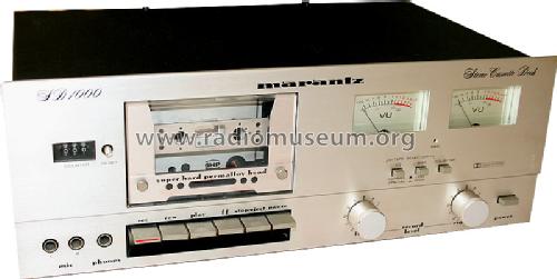 Stereo Cassette Deck SD-1000; Marantz Sound United (ID = 1454540) Enrég.-R