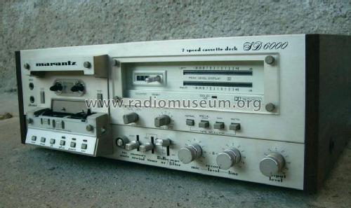 Stereo Cassette Deck SD-6000; Marantz Sound United (ID = 1178809) R-Player